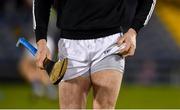 26 January 2019; Seamus Callanan of Tipperary dries a sliotar on his shorts prior to the Allianz Hurling League Division 1A Round 1 match between Tipperary and Clare at Semple Stadium in Thurles, Co. Tipperary. Photo by Diarmuid Greene/Sportsfile