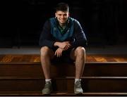 28 January 2019; Harry Byrne poses for a portrait ahead of an Ireland Rugby Under 20 press conference at the Sandymount Hotel in Dublin. Photo by Ramsey Cardy/Sportsfile