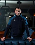 28 January 2019; Head coach Noel McNamara poses for a portrait ahead of an Ireland Rugby Under 20 press conference at the Sandymount Hotel in Dublin. Photo by Ramsey Cardy/Sportsfile