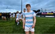28 January 2019; Ben White of Blackrock College following the Bank of Ireland Leinster Schools Senior Cup Round 1 match between Presentation College Bray and Blackrock College at Energia Park in Dublin. Photo by David Fitzgerald/Sportsfile