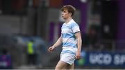 28 January 2019; Ben White of Blackrock College during the Bank of Ireland Leinster Schools Senior Cup Round 1 match between Presentation College Bray and Blackrock College at Energia Park in Dublin. Photo by David Fitzgerald/Sportsfile