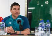 29 January 2019; Head coach Adam Griggs during an Ireland Women's Rugby Press Conference at the AON Head Office in Dublin. Photo by Harry Murphy/Sportsfile