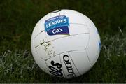 27 January 2019; A detailed view of the match ball prior to the Allianz Football League Division 1 Round 1 match between Kerry and Tyrone at Fitzgerald Stadium in Killarney, Kerry. Photo by Stephen McCarthy/Sportsfile