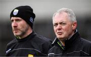 27 January 2019; Kerry selectors James Foley, right, and Tommy Griffin during the Allianz Football League Division 1 Round 1 match between Kerry and Tyrone at Fitzgerald Stadium in Killarney, Kerry. Photo by Stephen McCarthy/Sportsfile
