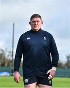 29 January 2019; Tadhg Furlong during Ireland Rugby Squad Training at Carton House in Maynooth, Co Kildare. Photo by David Fitzgerald/Sportsfile