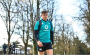 29 January 2019; Garry Ringrose arrives to Ireland Rugby Squad Training at Carton House in Maynooth, Co Kildare. Photo by David Fitzgerald/Sportsfile
