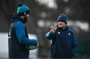 29 January 2019; Head coach Joe Schmidt, right, and defence coach Andy Farrell during Ireland Rugby Squad Training at Carton House in Maynooth, Co Kildare. Photo by David Fitzgerald/Sportsfile