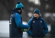 29 January 2019; Head coach Joe Schmidt, right, and defence coach Andy Farrell during Ireland Rugby Squad Training at Carton House in Maynooth, Co Kildare. Photo by David Fitzgerald/Sportsfile