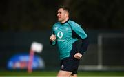 29 January 2019; Jordan Larmour during Ireland Rugby Squad Training at Carton House in Maynooth, Co Kildare. Photo by David Fitzgerald/Sportsfile