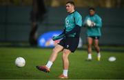 29 January 2019; Jordan Larmour during Ireland Rugby Squad Training at Carton House in Maynooth, Co Kildare. Photo by David Fitzgerald/Sportsfile