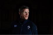 29 January 2019; Forwards coach Simon Easterby poses for a portrait following an Ireland Rugby press conference at Carton House in Maynooth, Co Kildare. Photo by David Fitzgerald/Sportsfile