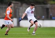 27 January 2019; David Slattery of Kildare in action against Aidan Forker of Armagh during the Allianz Football League Division 2 Round 1 match between Kildare and Armagh at St Conleth's Park in Newbridge, Kildare. Photo by Piaras Ó Mídheach/Sportsfile