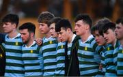 30 January 2019; St Gerard's School players after defeat in the Bank of Ireland Leinster Schools Senior Cup Round 1 match between Newbridge College and St Gerard’s School at Templeville Road in Dublin. Photo by Piaras Ó Mídheach/Sportsfile