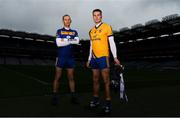 31 January 2019; Nathan Breen of Beaufort, right, is pictured alongside Noel McGuire of Easkey ahead of the AIB GAA All-Ireland Junior Football Club Championship Final taking place at Croke Park on Saturday, February 9th. For exclusive content and behind the scenes action throughout the AIB GAA & Camogie Club Championships follow AIB GAA on Facebook, Twitter, Instagram and Snapchat. Croke Park, Dublin. Photo by Eóin Noonan/Sportsfile