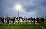 31 January 2019; Belvedere College celebrate after the Bank of Ireland Leinster Schools Senior Cup Round 1 match between Belvedere College and Cistercian College Roscrea at Energia Park in Dublin. Photo by Eóin Noonan/Sportsfile
