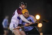 31 January 2019; Seamus Flanagan of UCD in action against Brian Coady of UL during the Electric Ireland Fitzgibbon Cup Group A Round 3 match between University College Dublin and University of Limerick at Billings Park in Belfield, Dublin. Photo by Stephen McCarthy/Sportsfile