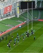 1 February 2019; A general view during the Ireland Rugby captain's run at the Aviva Stadium in Dublin. Photo by Ramsey Cardy/Sportsfile