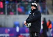 1 February 2019; England head coach Simon Middleton prior to the Women's Six Nations Rugby Championship match between Ireland and England at Energia Park in Donnybrook, Dublin. Photo by Ramsey Cardy/Sportsfile