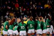 1 February 2019; Ireland Scrum Coach Mike Ross speaks to the Ireland players during the Women's Six Nations Rugby Championship match between Ireland and England at Energia Park in Donnybrook, Dublin. Photo by Ramsey Cardy/Sportsfile