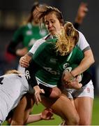 1 February 2019; Eimear Considine of Ireland is tackled by Catherine O’Donnell, left, and Katy Daley-Mclean of England during the Women's Six Nations Rugby Championship match between Ireland and England at Energia Park in Donnybrook, Dublin. Photo by Ramsey Cardy/Sportsfile