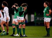 1 February 2019; Nichola Fryday of Ireland looks dejected following the Women's Six Nations Rugby Championship match between Ireland and England at Energia Park in Donnybrook, Dublin. Photo by Ramsey Cardy/Sportsfile