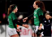 1 February 2019; Nichola Fryday and Aoife McDermott of Ireland following the Women's Six Nations Rugby Championship match between Ireland and England at Energia Park in Donnybrook, Dublin. Photo by Ramsey Cardy/Sportsfile