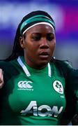 1 February 2019; Linda Djougang of Ireland during the Women's Six Nations Rugby Championship match between Ireland and England at Energia Park in Donnybrook, Dublin. Photo by Ramsey Cardy/Sportsfile