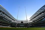 2 February 2019; A general view of the Aviva Stadium prior to the Guinness Six Nations Rugby Championship match between Ireland and England in the Aviva Stadium in Dublin. Photo by Brendan Moran/Sportsfile