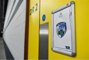 2 February 2019; A general view outside the Laois dressing room door before the Allianz Football League Division 3 Round 2 match between Laois and Louth at Croke Park in Dublin. Photo by Piaras Ó Mídheach/Sportsfile