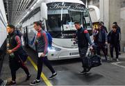 2 February 2019; Louth players arrive ahead of the Allianz Football League Division 3 Round 2 match between Laois and Louth at Croke Park in Dublin. Photo by Piaras Ó Mídheach/Sportsfile