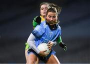 2 February 2019; Aoife Kane of Dublin in action against Amy Boyle Carr of Donegal during the Lidl Ladies NFL Division 1 Round 1 match between Dublin and Donegal at Croke Park in Dublin. Photo by Harry Murphy/Sportsfile