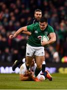 2 February 2019; Jacob Stockdale of Ireland is tackled by Ben Youngs of England during the Guinness Six Nations Rugby Championship match between Ireland and England in the Aviva Stadium in Dublin. Photo by Ramsey Cardy/Sportsfile