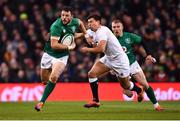 2 February 2019; Robbie Henshaw of Ireland is tackled by Ben Youngs of England during the Guinness Six Nations Rugby Championship match between Ireland and England in the Aviva Stadium in Dublin. Photo by Ramsey Cardy/Sportsfile