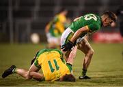 2 February 2019; Darragh Campion of Meath in action against Ciaran Thompson of Donegal during the Allianz Football League Division 2 Round 2 match between Donegal and Meath at MacCumhaill Park in Ballybofey, Donegal. Photo by Stephen McCarthy/Sportsfile