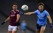 2 February 2019; Gary O'Donnell of Galway in action against Seán Bugler of Dublin during the Allianz Football League Division 1 Round 2 match between Dublin and Galway at Croke Park in Dublin. Photo by Piaras Ó Mídheach/Sportsfile