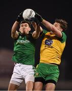 2 February 2019; Shane McEntee of Meath in action against Hugh McFadden of Donegal during the Allianz Football League Division 2 Round 2 match between Donegal and Meath at MacCumhaill Park in Ballybofey, Donegal. Photo by Stephen McCarthy/Sportsfile