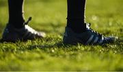 2 February 2019; A detailed view of the lines man's boots during a Pre-Season Friendly between Cork City and Longford Town in Mayfield United, Mayfield, Cork. Photo by Eóin Noonan/Sportsfile