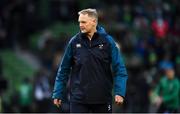 2 February 2019; Head coach Joe Schmidt prior to the Guinness Six Nations Rugby Championship match between Ireland and England in the Aviva Stadium in Dublin. Photo by David Fitzgerald/Sportsfile