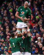 2 February 2019; Devin Toner of Ireland during the Guinness Six Nations Rugby Championship match between Ireland and England in the Aviva Stadium in Dublin. Photo by David Fitzgerald/Sportsfile