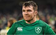 2 February 2019; Peter O’Mahony of Ireland after the Guinness Six Nations Rugby Championship match between Ireland and England in the Aviva Stadium in Dublin. Photo by Brendan Moran/Sportsfile