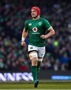 2 February 2019; Josh van der Flier of Ireland during the Guinness Six Nations Rugby Championship match between Ireland and England in the Aviva Stadium in Dublin. Photo by Ramsey Cardy/Sportsfile