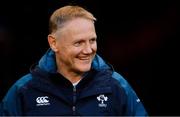 2 February 2019; Ireland head coach Joe Schmidt ahead of the Guinness Six Nations Rugby Championship match between Ireland and England in the Aviva Stadium in Dublin. Photo by Ramsey Cardy/Sportsfile