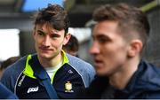 3 February 2019; David Fitzgerald of Clare arrives prior to the Allianz Hurling League Division 1A Round 2 match between Clare and Kilkenny at Cusack Park in Ennis, Co. Clare. Photo by Brendan Moran/Sportsfile