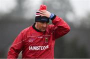 3 February 2019; Mayo manager Peter Leahy ahead of the Lidl Ladies Football National League Division 1 Round 1 match between Mayo and Tipperary at Swinford Amenity Park in Swinford, Co. Mayo. Photo by Sam Barnes/Sportsfile