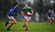 3 February 2019; Dayna Finn of Mayo in action against Anna Rose Kennedy of Tipperary during the Lidl Ladies Football National League Division 1 Round 1 match between Mayo and Tipperary at Swinford Amenity Park in Swinford, Co. Mayo. Photo by Sam Barnes/Sportsfile