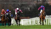3 February 2019; La Bague Au Roi, with Richard Johnson up, on their way to winning the Flogas Novice Steeplechase during Day Two of the Dublin Racing Festival at Leopardstown Racecourse in Dublin. Photo by Ramsey Cardy/Sportsfile