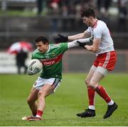 3 February 2019; Jason Doherty of Mayo in action against Rory Brennan of Tyrone during the Allianz Football League Division 1 Round 2 match between Tyrone and Mayo at Healy Park in Omagh, Tyrone. Photo by Oliver McVeigh/Sportsfile