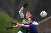 3 February 2019; Tommy Walsh of Kerry in action against Padraig Faulkner of Cavan during the Allianz Football League Division 1 Round 2 match between Cavan and Kerry at Kingspan Breffni in Cavan. Photo by Stephen McCarthy/Sportsfile