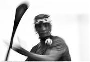 3 February 2019;  (EDITOR'S NOTE; Image has been converted to Black & White) Diarmuid Ryan of Clare during the Allianz Hurling League Division 1A Round 2 match between Clare and Kilkenny at Cusack Park in Ennis, Co. Clare. Photo by Brendan Moran/Sportsfile