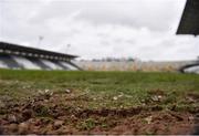 3 February 2019; A detailed view of the pitch in Páirc Uí Chaoimh following the Allianz Hurling League Division 1A Round 2 match between Cork and Wexford at Páirc Uí Chaoimh in Cork. Photo by Eóin Noonan/Sportsfile